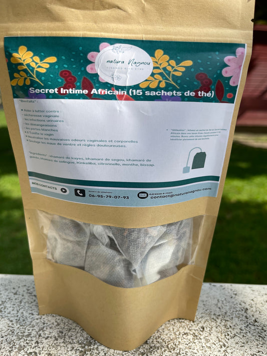 Infusion Secret intime Africain(15 sachets de thé)