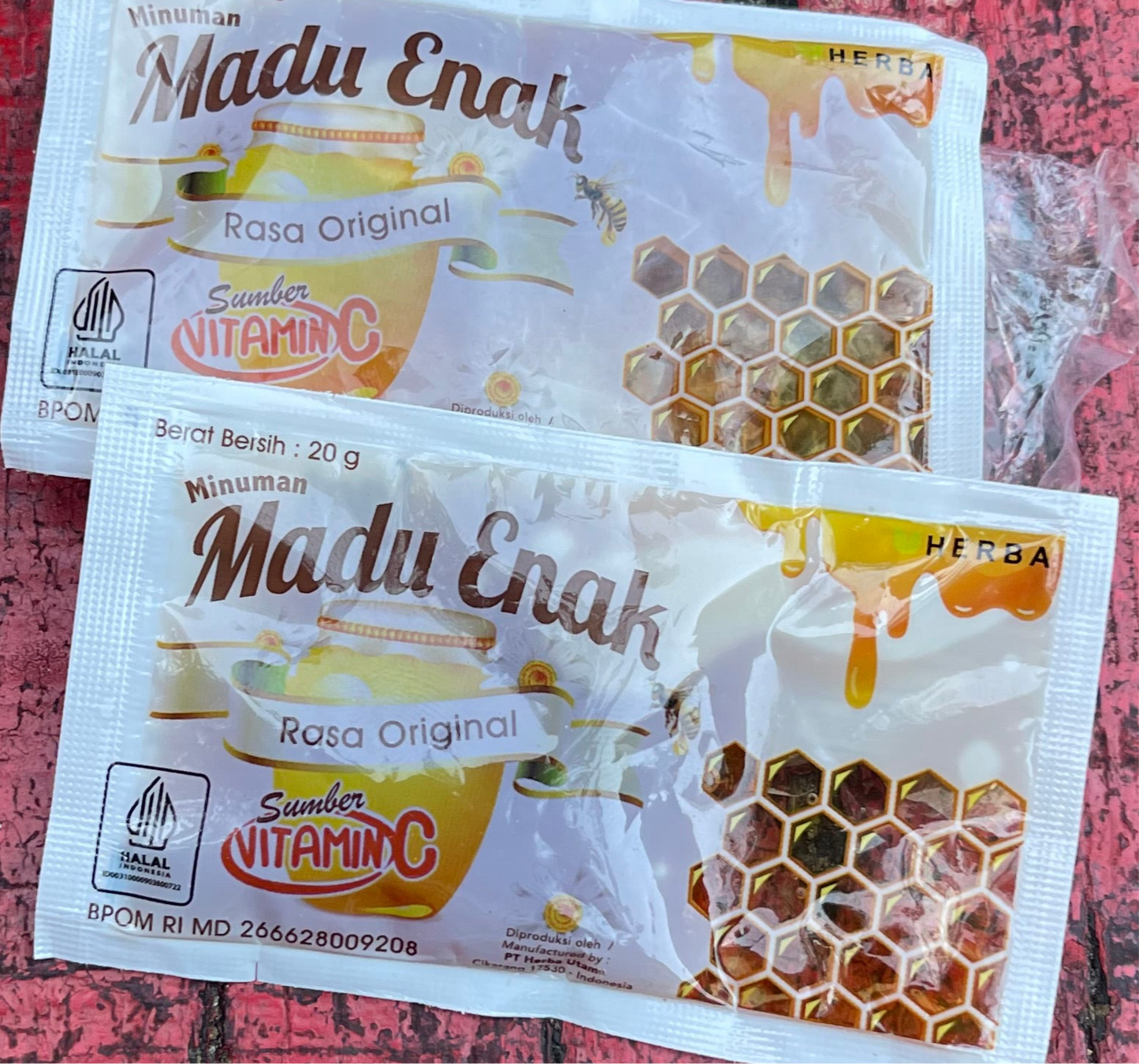 Miel Madurasa -booster la libido (lot de 2 sachets)