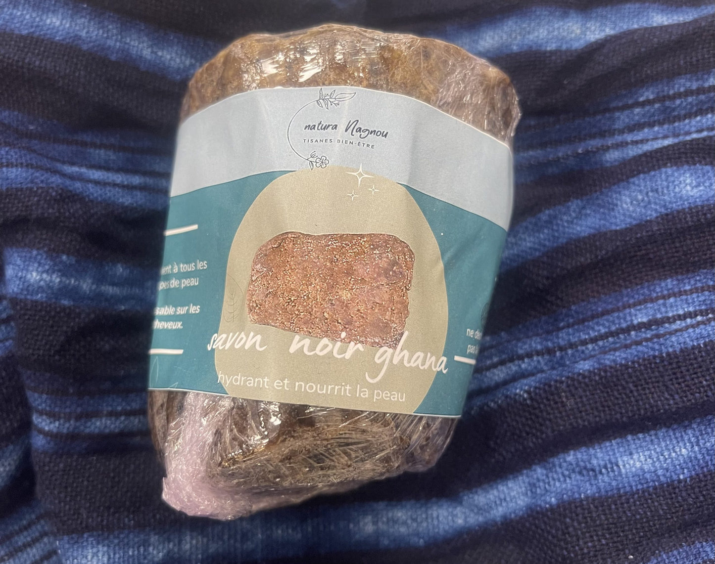 Savon noir africain -anti bouton et tâches, traite les imperfections en profondeur