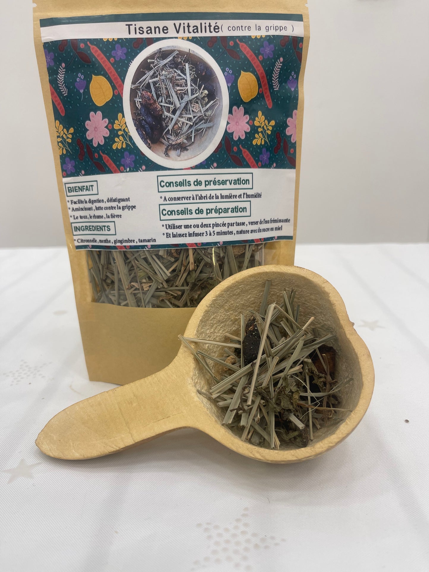 Tisane Vitalité -grippe -fatigue -rhume -tous-Energie