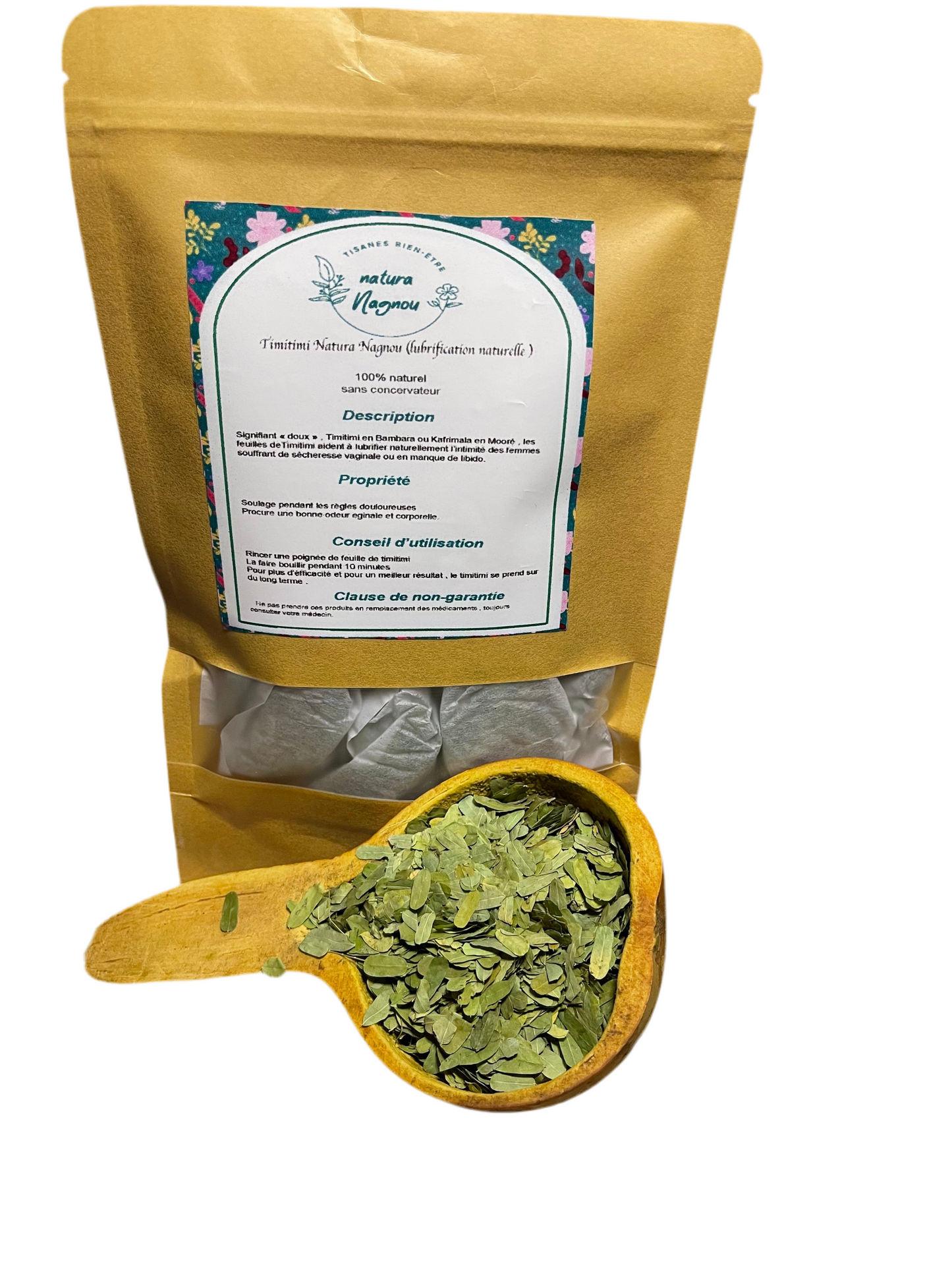 Feuilles de TimiTimini– Infusion Bien-Être Féminin  lubrifiant naturelle naturanagnou